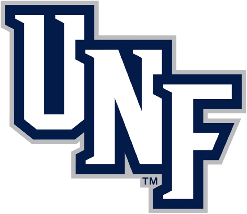 UNF Ospreys 2014-Pres Wordmark Logo vinyl decal